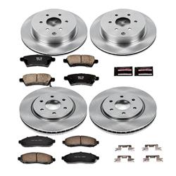 PowerStop Z17 Evolution Plus Stock Replacement Brake Kits for 2005-2012 PATHFINDER - KOE144