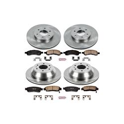 PowerStop Z17 Evolution Plus Stock Replacement Brake Kits for 2008-2009 9-7X, 2006-2009 TRAILBLAZER - KOE1454
