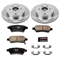 PowerStop Z17 Evolution Plus Stock Replacement Brake Kits for 2005-2012 PATHFINDER - KOE147