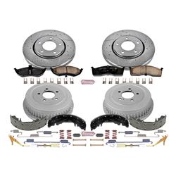 PowerStop Autospecialty Stock Replacement Disc and Drum Brake Kits KOE15011DK