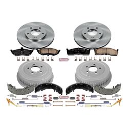 PowerStop Autospecialty Stock Replacement Disc and Drum Brake Kits for 1996 CARAVAN, GRAND CARAVAN, TOWN & COUNTRY - KOE15012DK
