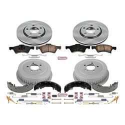PowerStop Autospecialty Stock Replacement Disc and Drum Brake Kits for 2003-2004 CARAVAN - KOE15014DK