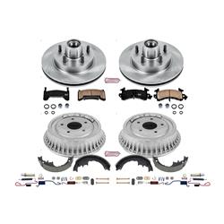PowerStop Autospecialty Stock Replacement Disc and Drum Brake Kits for 1987-1991 LLV - KOE15026DK