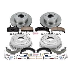 PowerStop Autospecialty Stock Replacement Disc and Drum Brake Kits for 1990-2002 ASTRO, 2001-2002 SAFARI - KOE15048DK