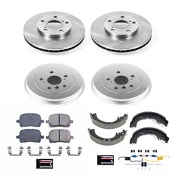 PowerStop Autospecialty Stock Replacement Disc and Drum Brake Kits for 2002-2003 SOLARA - KOE15065DK