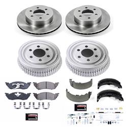 PowerStop Autospecialty Stock Replacement Disc and Drum Brake Kits for 1997-1998 DAKOTA - KOE15070DK
