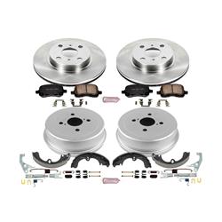 PowerStop Autospecialty Stock Replacement Disc and Drum Brake Kits for 1998-1999 COROLLA, 1998-2002 PRIZM - KOE15078DK