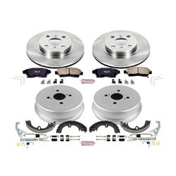 PowerStop Autospecialty Stock Replacement Disc and Drum Brake Kits for 1993-1997 COROLLA - KOE15079DK