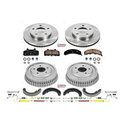 PowerStop Autospecialty Stock Replacement Disc and Drum Brake Kits KOE15084DK