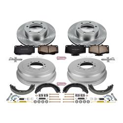 PowerStop Autospecialty Stock Replacement Disc and Drum Brake Kits for 1995-2000 4RUNNER - KOE15096DK