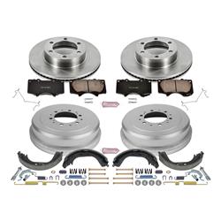PowerStop Autospecialty Stock Replacement Disc and Drum Brake Kits for 2000-2003 TUNDRA - KOE15098DK