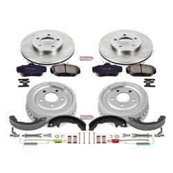 PowerStop Autospecialty Stock Replacement Disc and Drum Brake Kits for 1994-2000 SABLE, TAURUS - KOE15101DK