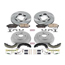 PowerStop Autospecialty Stock Replacement Disc and Drum Brake Kits for 1990-1993 ACCORD - KOE15104DK