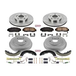 PowerStop Autospecialty Stock Replacement Disc and Drum Brake Kits for 2006-2011 CIVIC - KOE15109DK