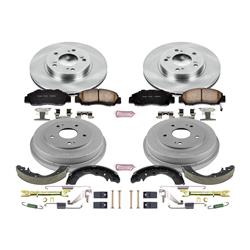 PowerStop Autospecialty Stock Replacement Disc and Drum Brake Kits for 1997-2001 CR-V - KOE15114DK