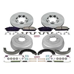 PowerStop Autospecialty Stock Replacement Disc and Drum Brake Kits for 1996-1998 PATHFINDER - KOE15116DK