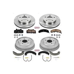 PowerStop Autospecialty Stock Replacement Disc and Drum Brake Kits for 1993-1996 CENTURY, 1991 LESABRE - KOE15119DK