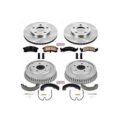 PowerStop Autospecialty Stock Replacement Disc and Drum Brake Kits KOE15123DK