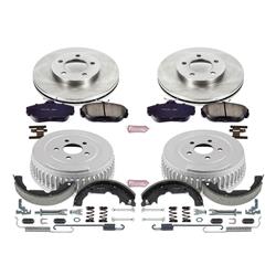 PowerStop Autospecialty Stock Replacement Disc and Drum Brake Kits for 1995-1998 WINDSTAR - KOE15129DK
