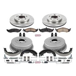 PowerStop Autospecialty Stock Replacement Disc and Drum Brake Kits for 1993-2002 QUEST, VILLAGER - KOE15131DK