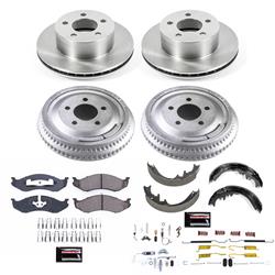 PowerStop Autospecialty Stock Replacement Disc and Drum Brake Kits for 1992-1999 CHEROKEE - KOE15132DK