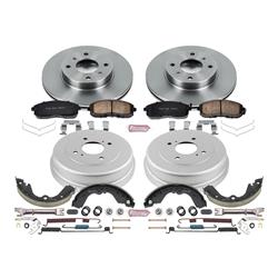 PowerStop Autospecialty Stock Replacement Disc and Drum Brake Kits for 1993-1999 ALTIMA - KOE15135DK