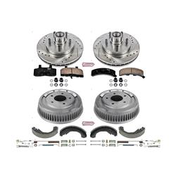 PowerStop Autospecialty Stock Replacement Disc and Drum Brake Kits for 1995-1999 C1500, YUKON, 1995-2000 TAHOE - KOE15138DK