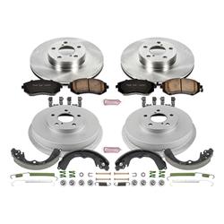 PowerStop Autospecialty Stock Replacement Disc and Drum Brake Kits for 2002-2003 IMPREZA - KOE15141DK