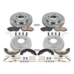 PowerStop Autospecialty Stock Replacement Disc and Drum Brake Kits for 1998-2001 ELANTRA, 1999 TIBURON - KOE15157DK