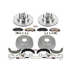 PowerStop Autospecialty Stock Replacement Disc and Drum Brake Kits for 1997-1998 F-150 - KOE15174DK