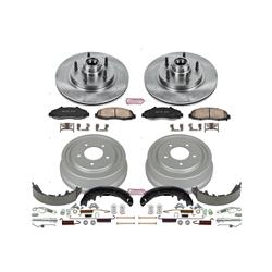 PowerStop Autospecialty Stock Replacement Disc and Drum Brake Kits for 1997-2000 F-150 - KOE15175DK