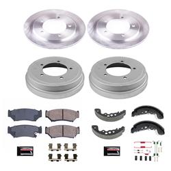 PowerStop Z17 Evolution Plus GEOMET Coated Brake Kits for 2002-2004 TRACKER - KOE15184DK