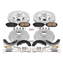 PowerStop Autospecialty Stock Replacement Disc and Drum Brake Kits for 1999-2001 ODYSSEY - KOE15190DK