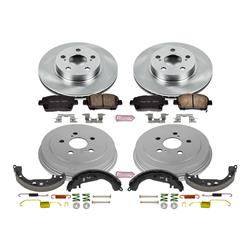 PowerStop Autospecialty Stock Replacement Disc and Drum Brake Kits for 2004-2008 PRIUS - KOE15202DK
