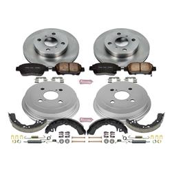 PowerStop Autospecialty Stock Replacement Disc and Drum Brake Kits for 2000 ECHO - KOE15203DK