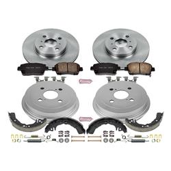PowerStop Autospecialty Stock Replacement Disc and Drum Brake Kits for 2001-2005 ECHO - KOE15204DK
