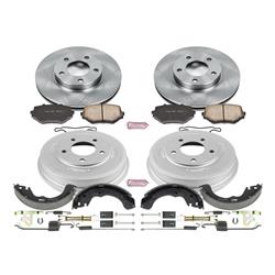 PowerStop Autospecialty Stock Replacement Disc and Drum Brake Kits for 2001-2007 ESCAPE, 2005-2007 MARINER, 2001-2006 TRIBUTE - KOE15209DK