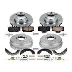 PowerStop Autospecialty Stock Replacement Disc and Drum Brake Kits for 2001-2002 4RUNNER, 2003-2004 TACOMA - KOE15212DK