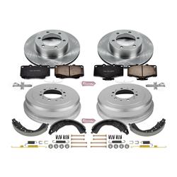 PowerStop Autospecialty Stock Replacement Disc and Drum Brake Kits for 2001-2002 4RUNNER, 2004 TACOMA - KOE15213DK