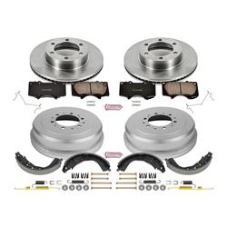 PowerStop Autospecialty Stock Replacement Disc and Drum Brake Kits for 2003-2006 TUNDRA - KOE15214DK