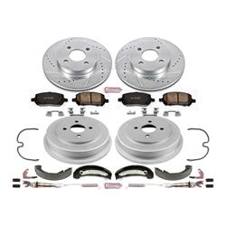 PowerStop Autospecialty Stock Replacement Disc and Drum Brake Kits for 2007-2008 G5, 2003-2007 ION - KOE15224DK