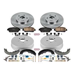 PowerStop Autospecialty Stock Replacement Disc and Drum Brake Kits for 2004-2010 SIENNA - KOE15230DK