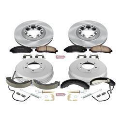PowerStop Autospecialty Stock Replacement Disc and Drum Brake Kits KOE15236DK