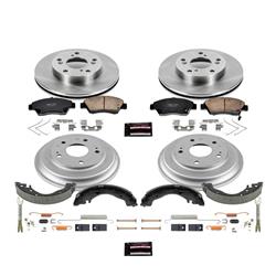 PowerStop Autospecialty Stock Replacement Disc and Drum Brake Kits for 2013-2015 CIVIC - KOE15244DK
