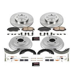 PowerStop Autospecialty Stock Replacement Disc and Drum Brake Kits for 2010-2014 INSIGHT - KOE15247DK