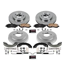 PowerStop Autospecialty Stock Replacement Disc and Drum Brake Kits for 2007-2012 CALIBER - KOE15251DK