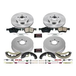 PowerStop Autospecialty Stock Replacement Disc and Drum Brake Kits for 2010-2012 ESCAPE, 2010-2011 MARINER, 2010 TRIBUTE - KOE15257DK