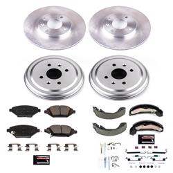 PowerStop Autospecialty Stock Replacement Disc and Drum Brake Kits for 2016-2021 SPARK - KOE15426DK