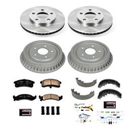 PowerStop Autospecialty Stock Replacement Disc and Drum Brake Kits for 1994-1997 CAMARO, FIREBIRD - KOE15441DK