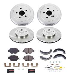PowerStop Autospecialty Stock Replacement Disc and Drum Brake Kits for 2001-2005 CELICA - KOE15464DK